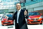 Aminar Rashid Salleh of Perodua said car manufacturers will have to maximize efficiency without compromising quality to meet the government's goal of lower car prices. [Grace Chen/Khabar] 