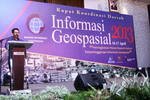 Asep Karsidi, head of the Geospatial Information Agency of Indonesia, speaks on maritime boundaries and co-operation during a regional co-ordinating meeting on April 16th-17th in Jakarta. [Yudah Prakoso/Khabar]