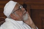 Jemaah Islamiyah co-founder Abu Bakar Bashir, shown June 16th, 2011 in a South Jakarta jail, was ordered Monday (February 27th) to serve a 15-year prison term for terrorist acts. Indonesia's Supreme Court reversed an earlier decision that had reduced his sentence to nine years. [Reuters]