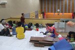 Christians displaced by violence in Ambon, Indonesia in September 2011 and May 2012 have taken shelter in the Regional House of Representatives building, where families are strained by the lack of privacy. [Petrus Oratmangun/Khabar]