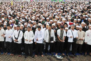 Muhammadiyah is reaching Indonesia's Muslims via a new television station. [Adek Berry/AFP]